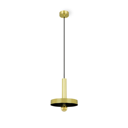 Lámpara colgante Whizz, de Faro Barcelona, acabado dorado satinado
