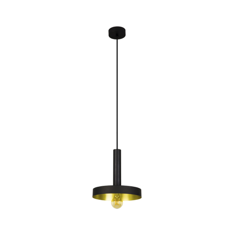 Lámpara colgante Whizz, de Faro Barcelona, acabado negro mate