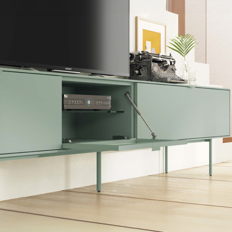 Vista ampliada del mueble de TV Natur  de Tegar