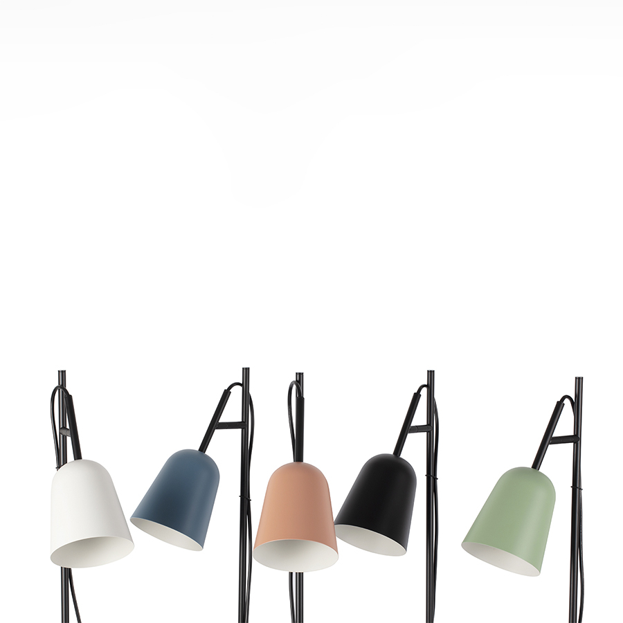 Lámpara de mesa Studio de Faro Barcelona en diferentes acabados