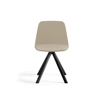 Comprar online Silla Maarten de Viccarbe con base giratoria y estructura de metal