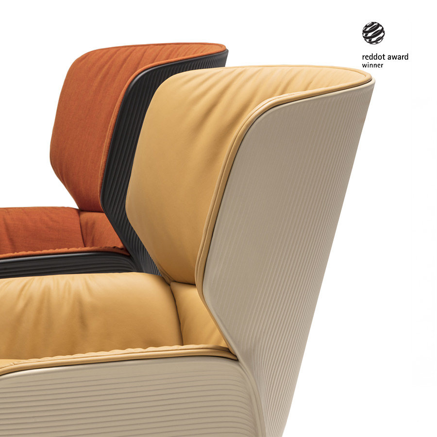 Butaca Nuez Lounge Bio Andreu World reddot award
