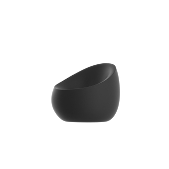 Butaca Stone de polietileno, acabado gris, de Vondom 2
