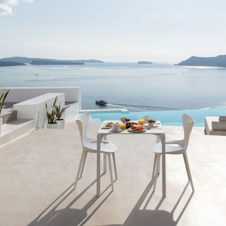 Silla Love Vondom ambiente acabado blanco