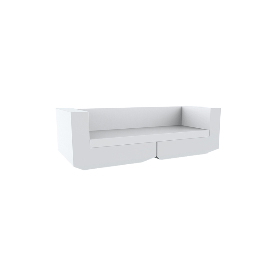 Sofá Vela de Vondom, acabado blanco