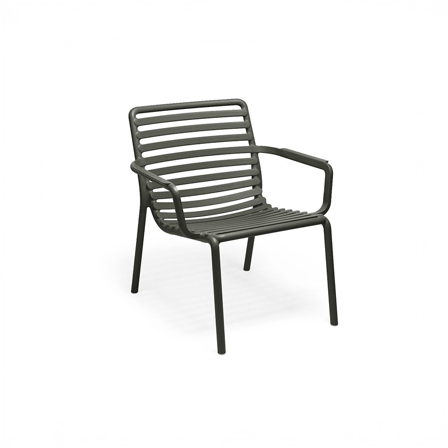 Silla de terraza Doga Relax negro