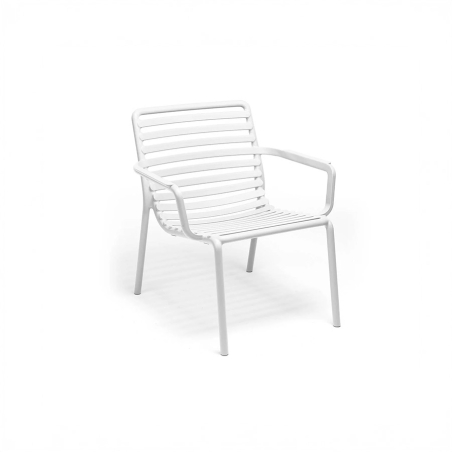 Silla de terraza Doga Relax blanco