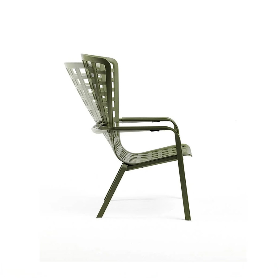 Sillón de terraza Folio reclinable en 2 posiciones