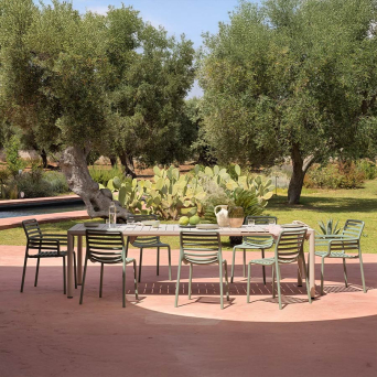Silla de terraza Doga Bistrot blanca 2