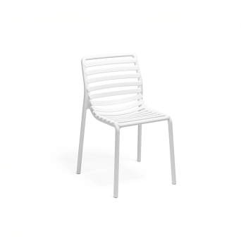 Silla de terraza Doga Bistrot blanca