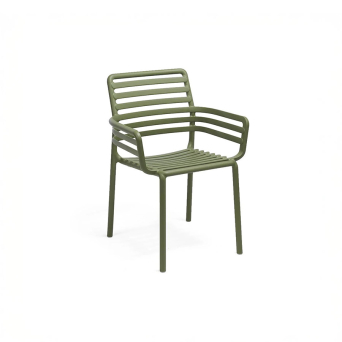 Silla de terraza Doga con brazo agave