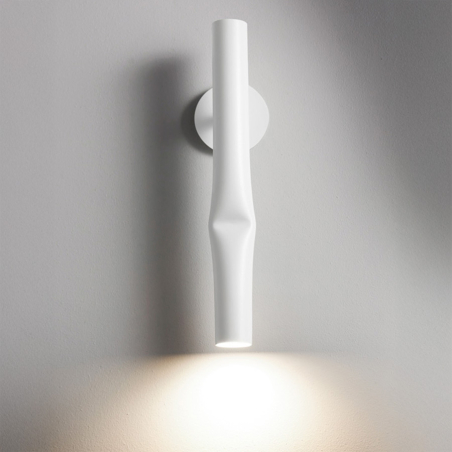 Aplique de pared Flow acabado blanco lacado satinado, de Estiluz