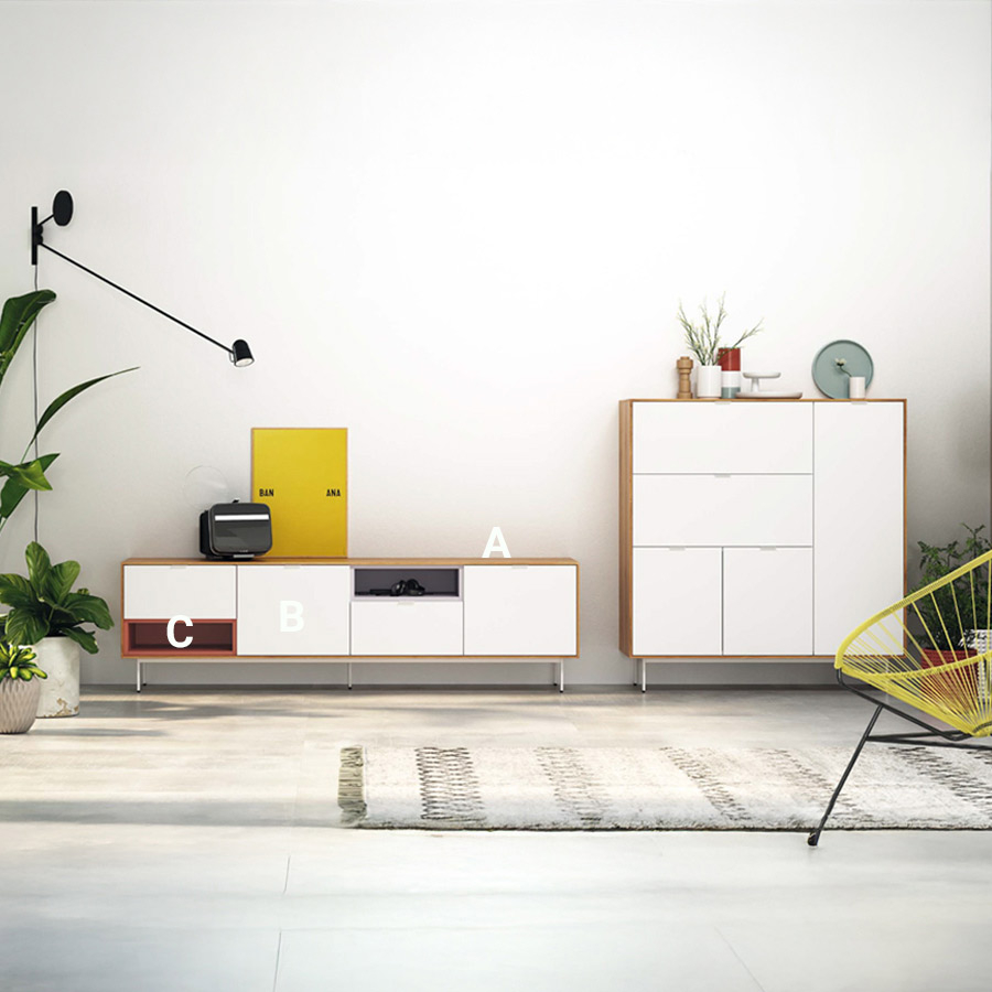 Salón Natur 10 de Tegar con acabados