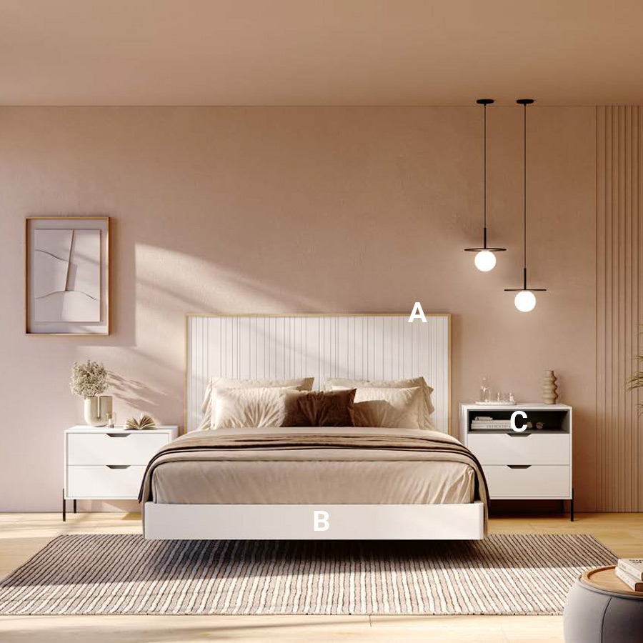 Acabados del Dormitorio Nordic 1