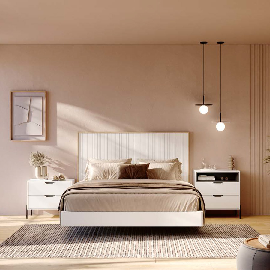 Dormitorio moderno Nordic 1