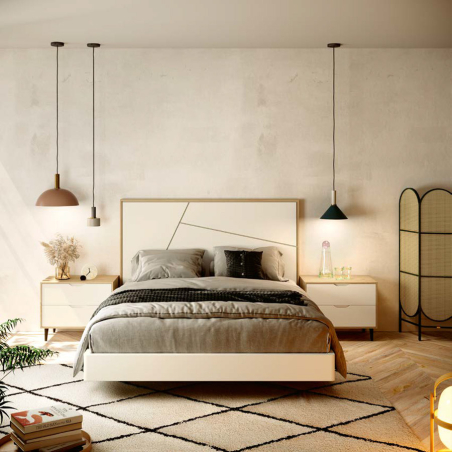 Dormitorio Nordic 4 de J. Rovira, en Muebles Lara