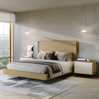 Dormitorio Nordic 7 de J. Rovira, en Muebles Lara