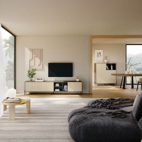 Mueble TV Nordic 1 ambiente salón