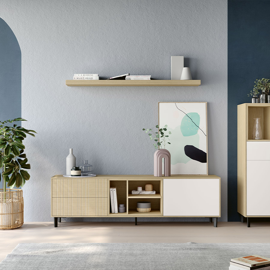 Salón Nordic 10 | Composiciones de salón Muebles Lara