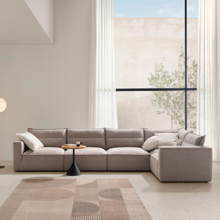 Sofá Rinconera Hippo con mecanismo fijo, completamente modular de  Reyes Ordóñez