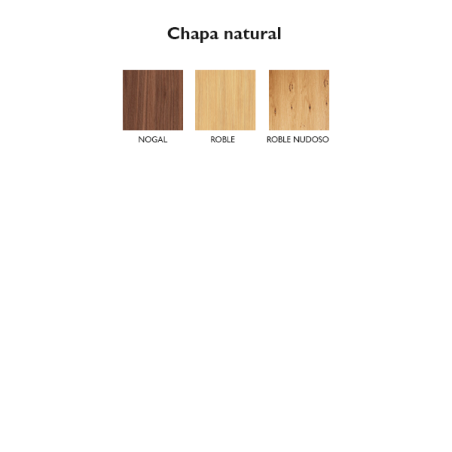 Acabados chapa natural