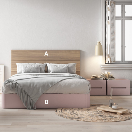 Acabados del dormitorio Danubio de la firma Decornouveau