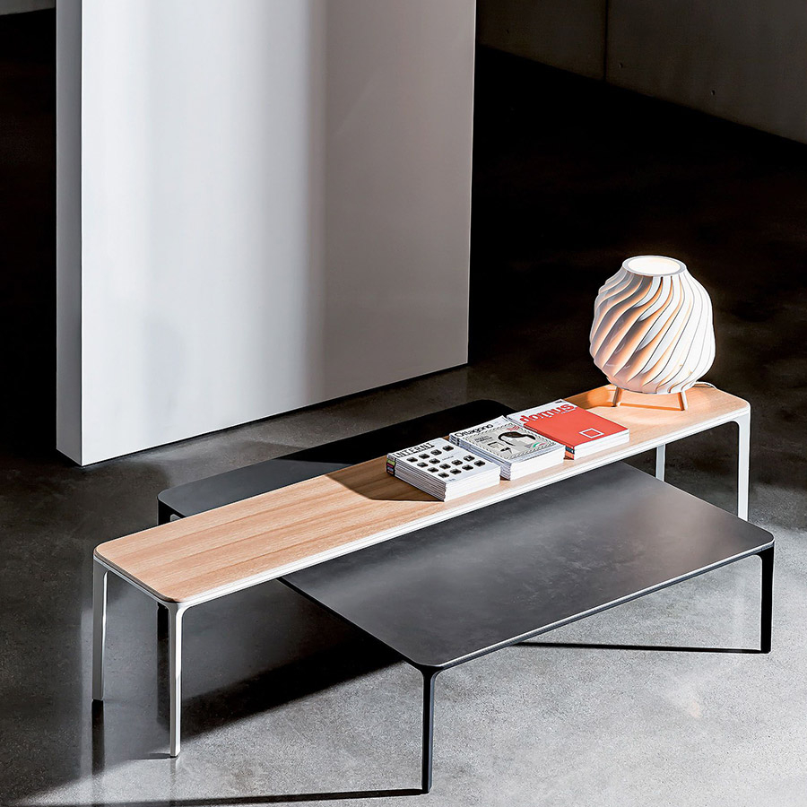 Colección de mesas de centro Slim de la firma Sovet Italia