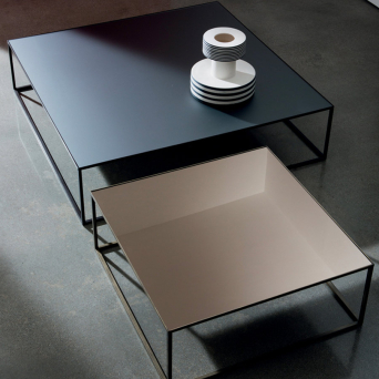 Mesa de centro Quadro diseñada por Sovet en acabado cerámico. 2