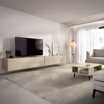 Composición de salón Duo 18 de la marca nacional Rimobel en ambiente