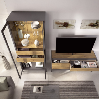 Salón Duo 38 fabricado con melamina de primera calidad por Rimobel. 2