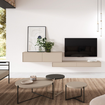 Salón de estilo moderno de la nueva colección Cosmo de Decornouveau