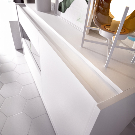 Composición de salón 43 de Rimobel, detalle cajón.