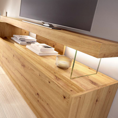 Salón Duo 48 Rimobel, detalle luz led.