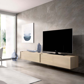 Mueble para Tele Duo 51 de la marca nacional Rimobel, acabado blanco. 2