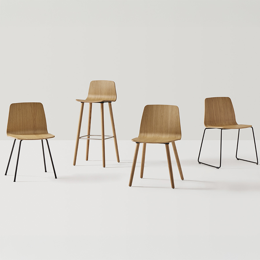 Colección Silla Varya Wood de Inclass