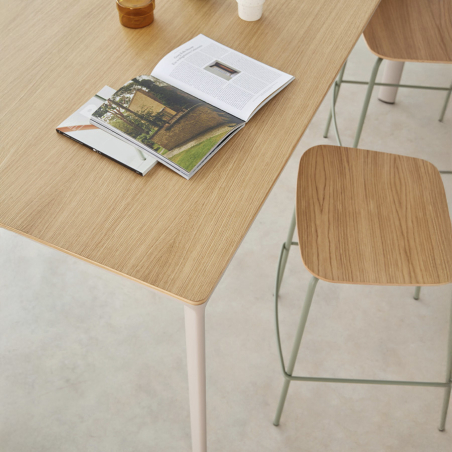 Mesa Laminar de Inclass en detalle.