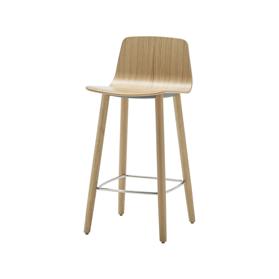 Taburete Varya Wood bajo de Inclass