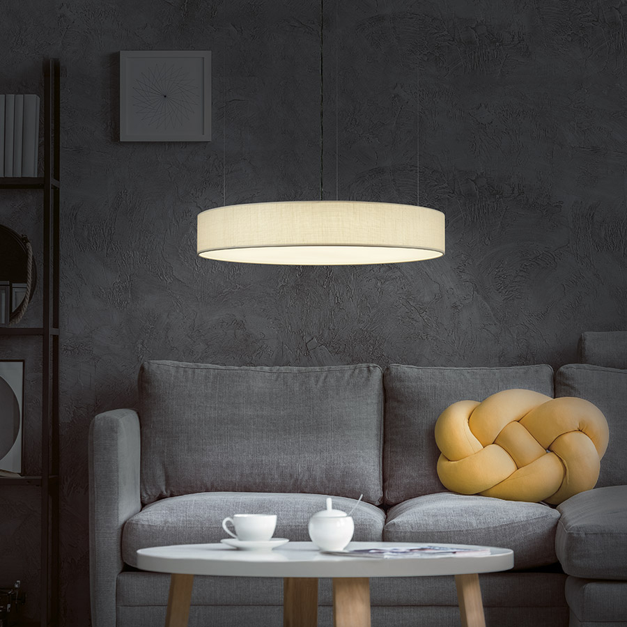 Lámpara colgante Slim de El Torrent vista en ambiente