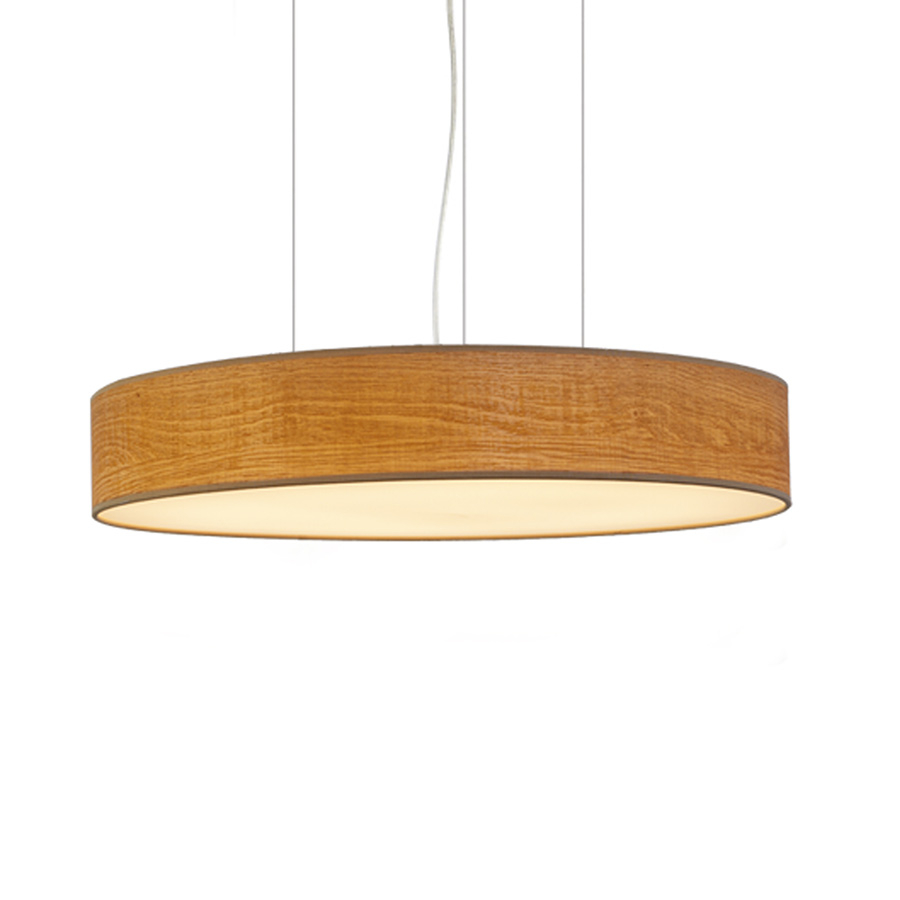 Lámpara colgante Slim de El Torrent acabado madera