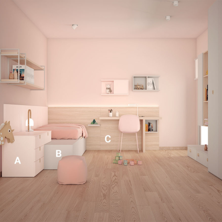 Dormitorio juvenil Tweed