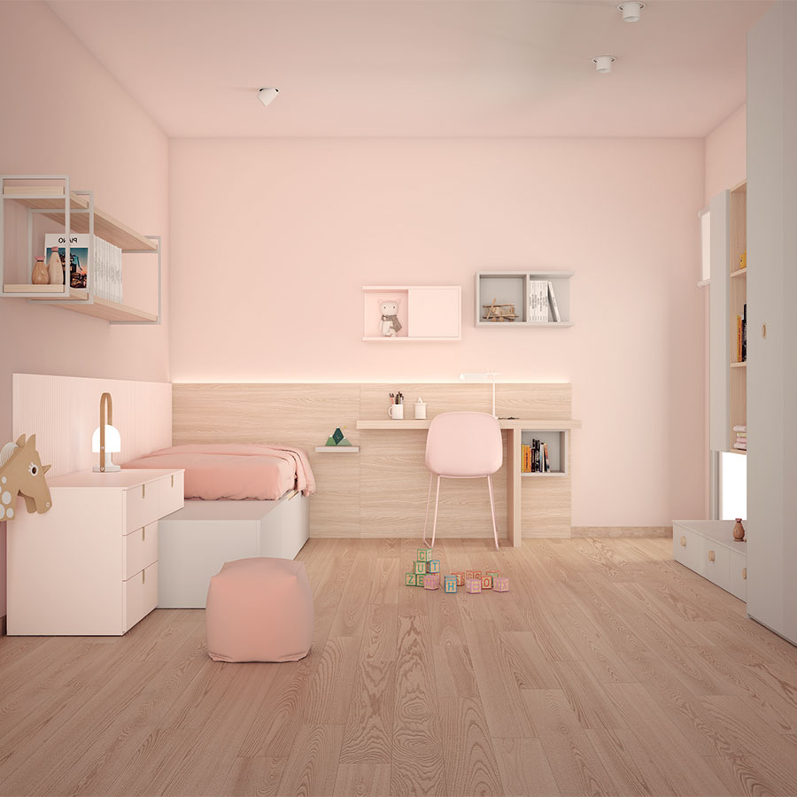 Dormitorio juvenil Tweed 1