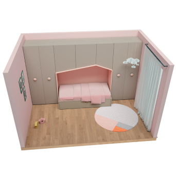 Dormitorio juvenil Tweed 9 2