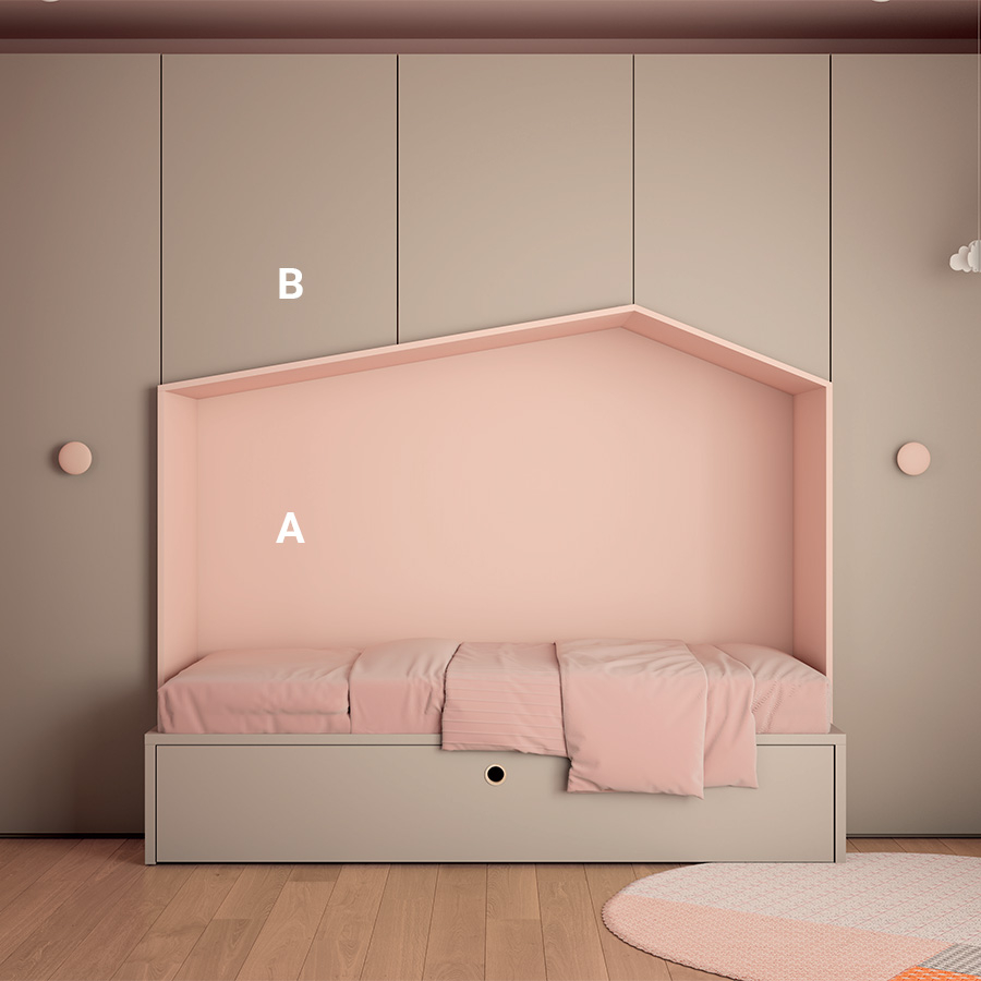 Dormitorio juvenil Tweed