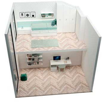 Dormitorio juvenil Tweed 7 2
