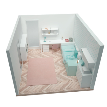 Dormitorio Juvenil Tweed 5 | Tobisa en Muebles Lara 2