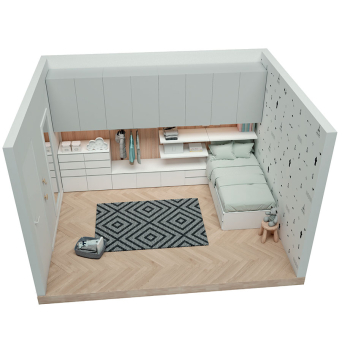 Dormitorio juvenil Tweed 17 2