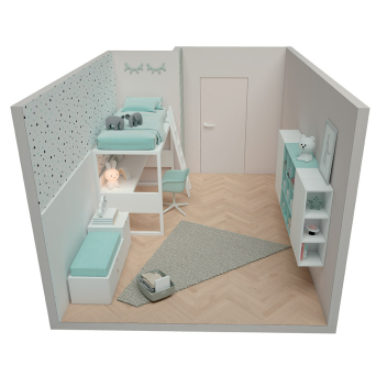 Dormitorio juvenil Tweed 13 2