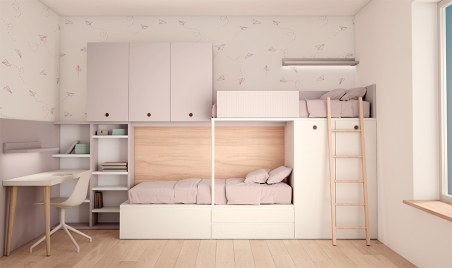 Dormitorio juvenil Tweed 12