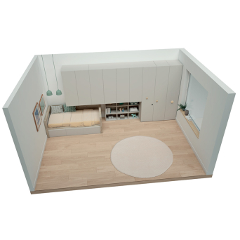 Dormitorio juvenil Tweed 10 2