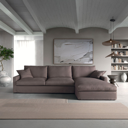 Chaiselongue Versalles vista frontal en ambiente.